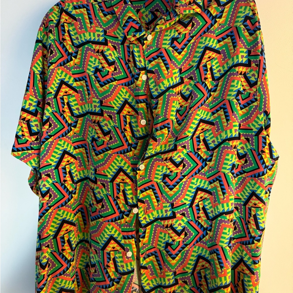 ASOS Multicolor Geometric Men's Shirt